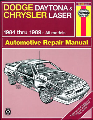 Dodge Daytona & Chrysler Laser (1984-1989)