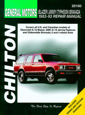 Chevrolet Blazer, Jimmy, Typhoon & Bravada (1983-1993)